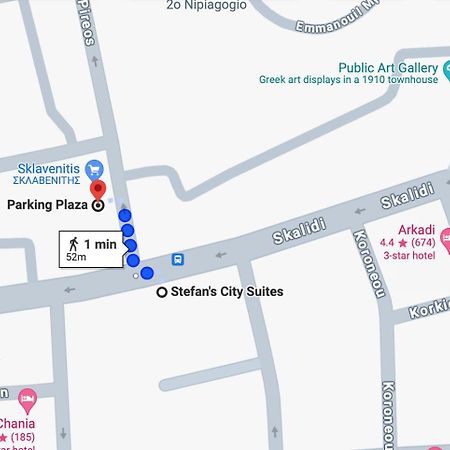 Stefan'S City Hub 干尼亞 外观 照片